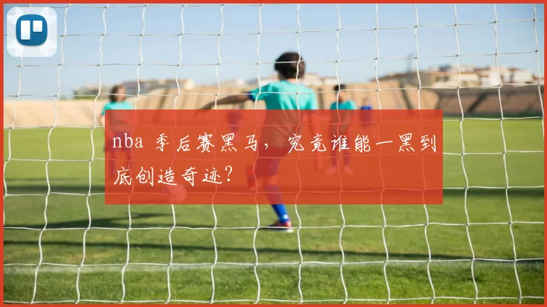nba 季后赛黑马，究竟谁能一黑到底创造奇迹？